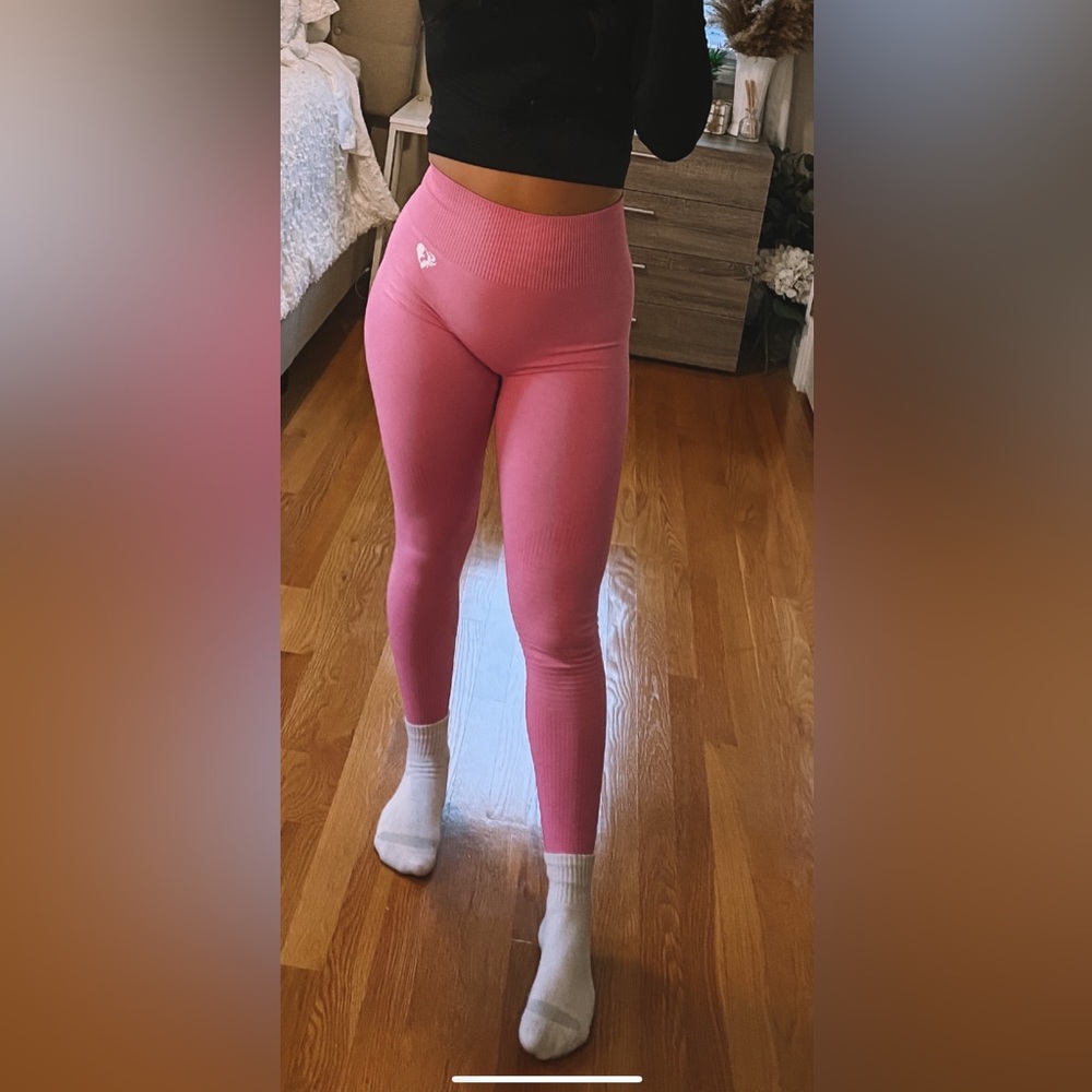 WOMENS BEST POWER LEGGINGS - PHLOX PINK